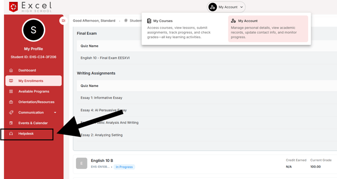 HelpDesk-LEarnStage